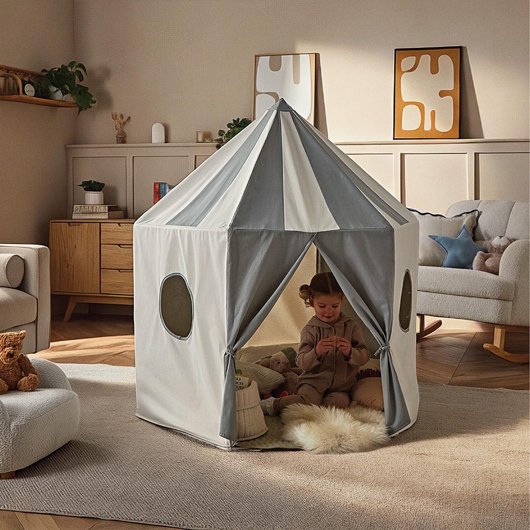 CuddleCo Pavilion Play Tent - Sea Salt - Image 6