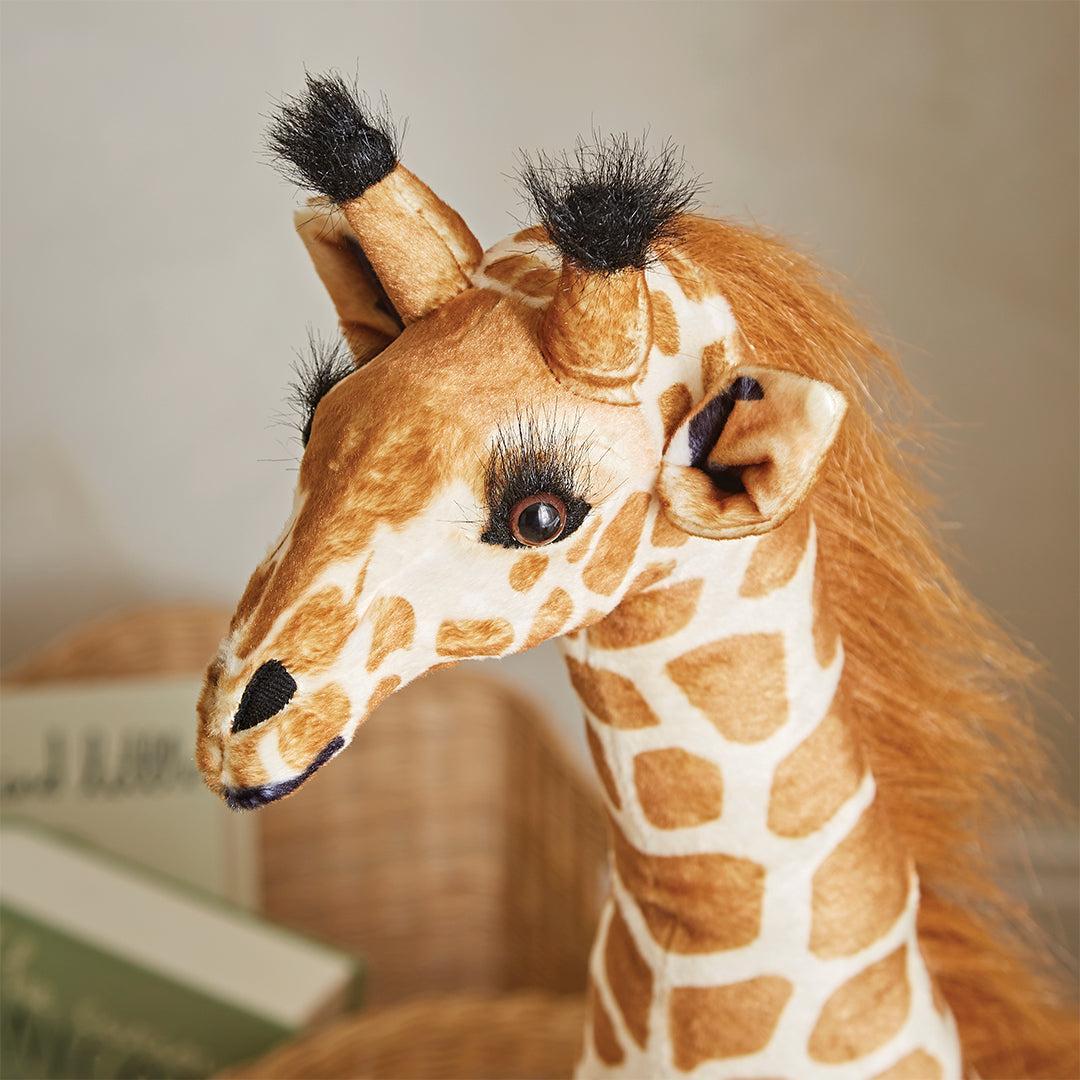 CuddleCo Small Standing Giraffe Stuffed Animal - Natural - Image 5