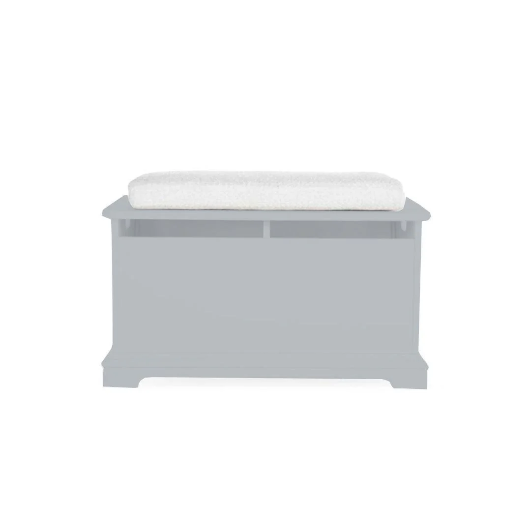 CuddleCo Storage Box Cushion - Off-White