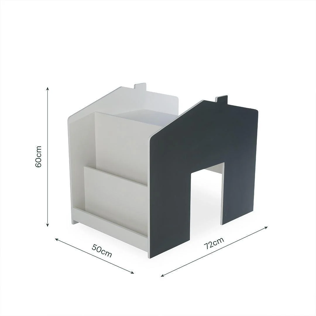 CuddleCo Storage Desk with Bench - Pebble - Image 5