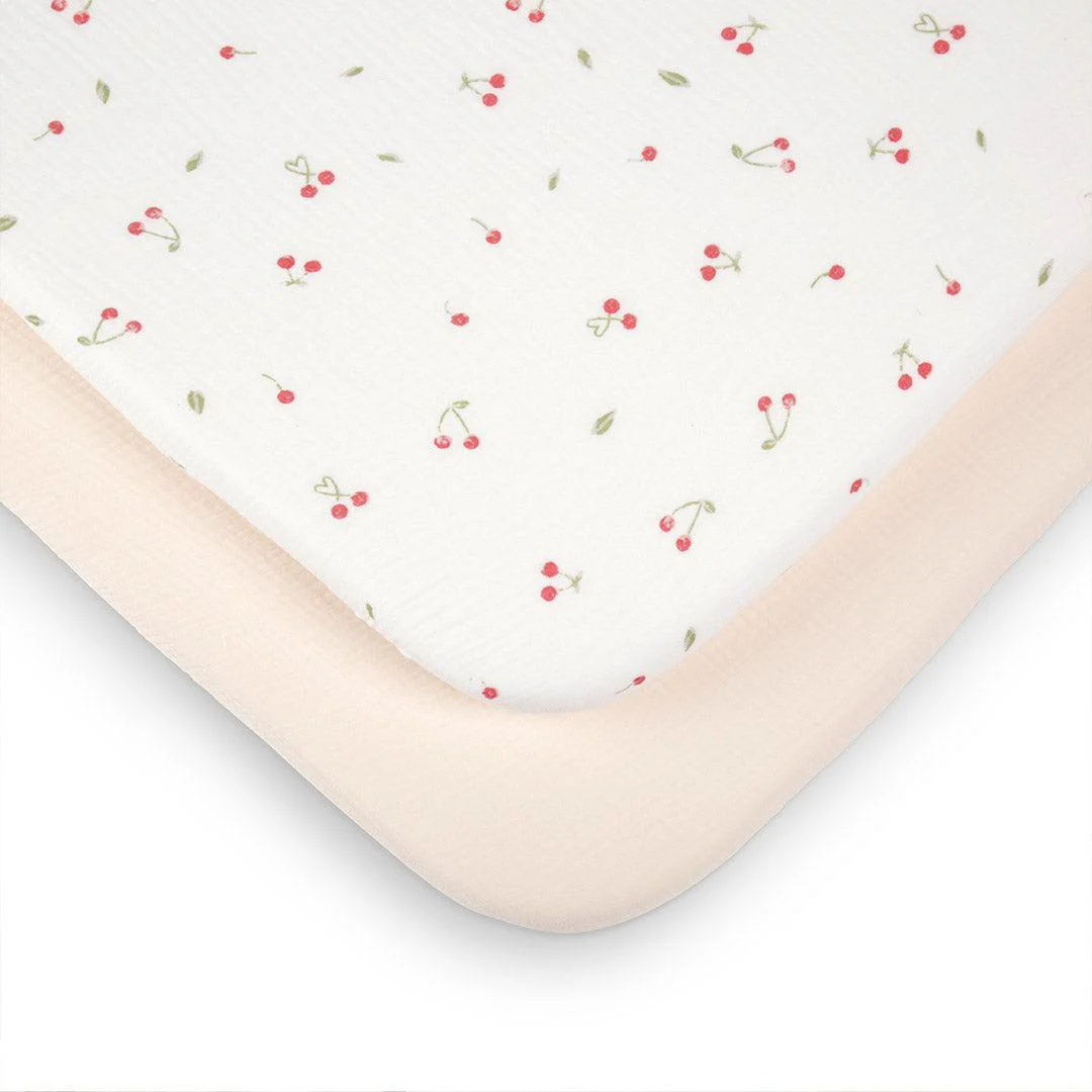 CuddleCo Universal Crib/ Co Sleeper Bedding Set - Ditsy Cherry - Image 7