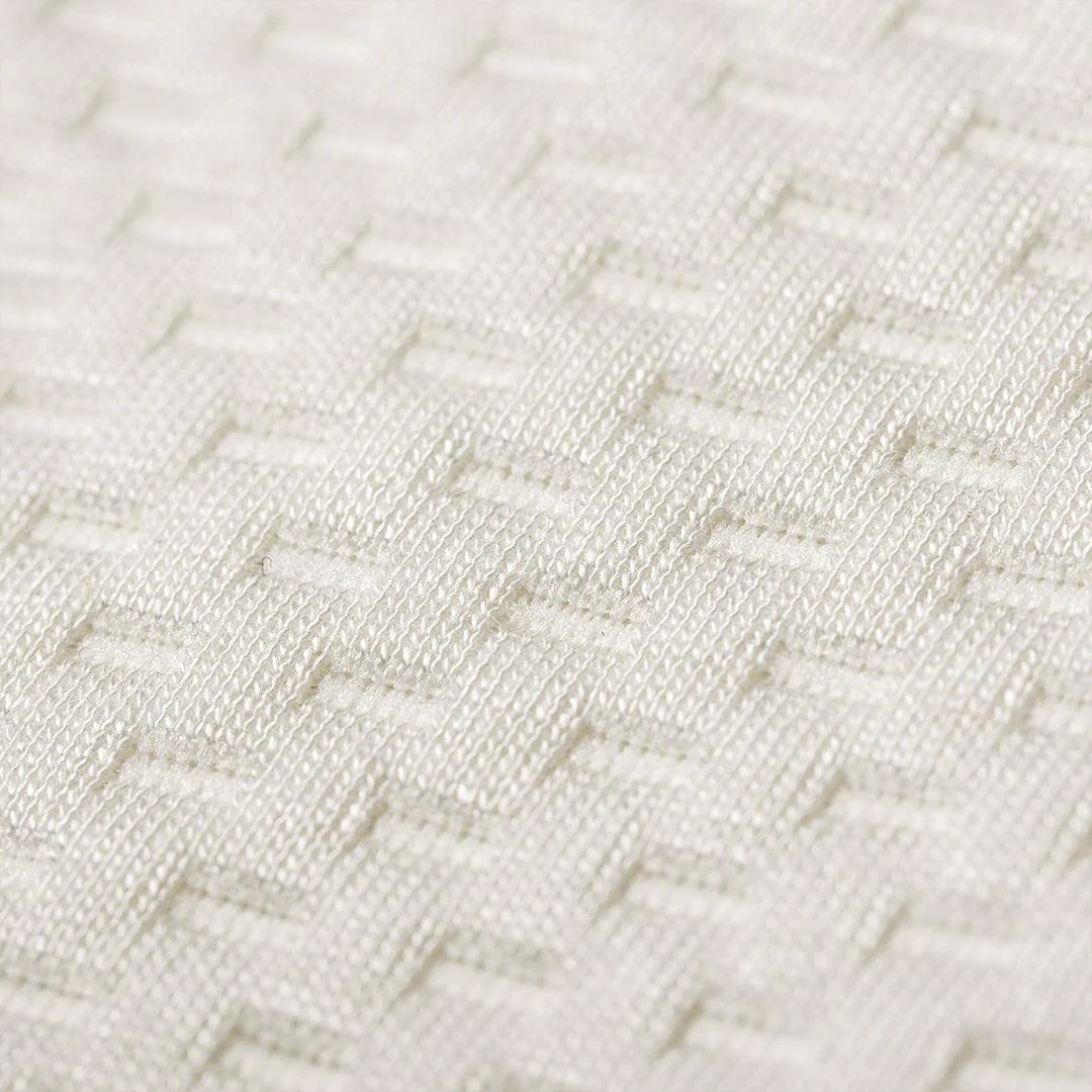 CuddleCo Waterproof Cot Bed Mattress Protector Hypoallergenic Bamboo - White - Image 3