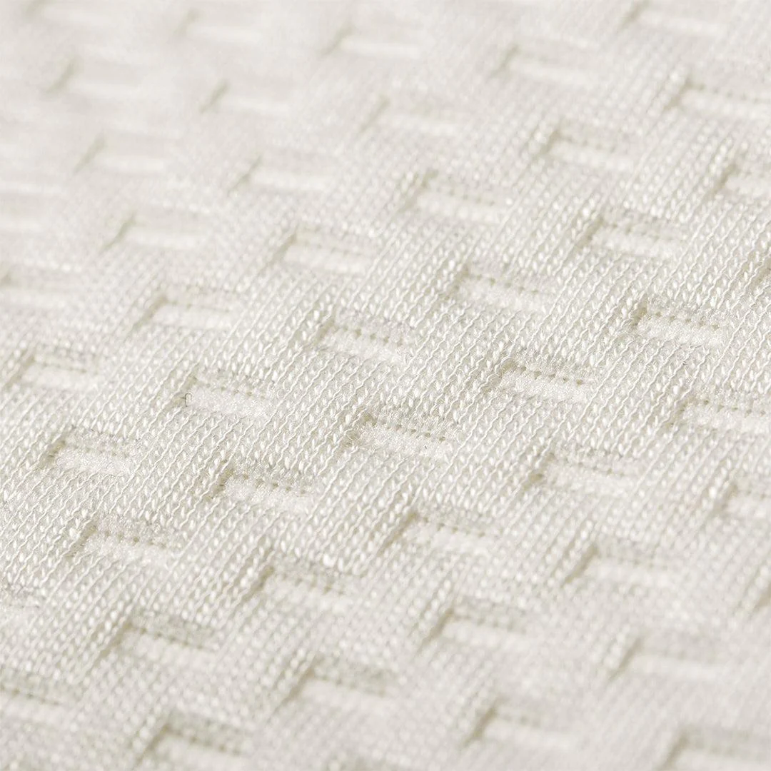 CuddleCo Waterproof Cot Mattress Protector Hypoallergenic Bamboo - White - Image 3