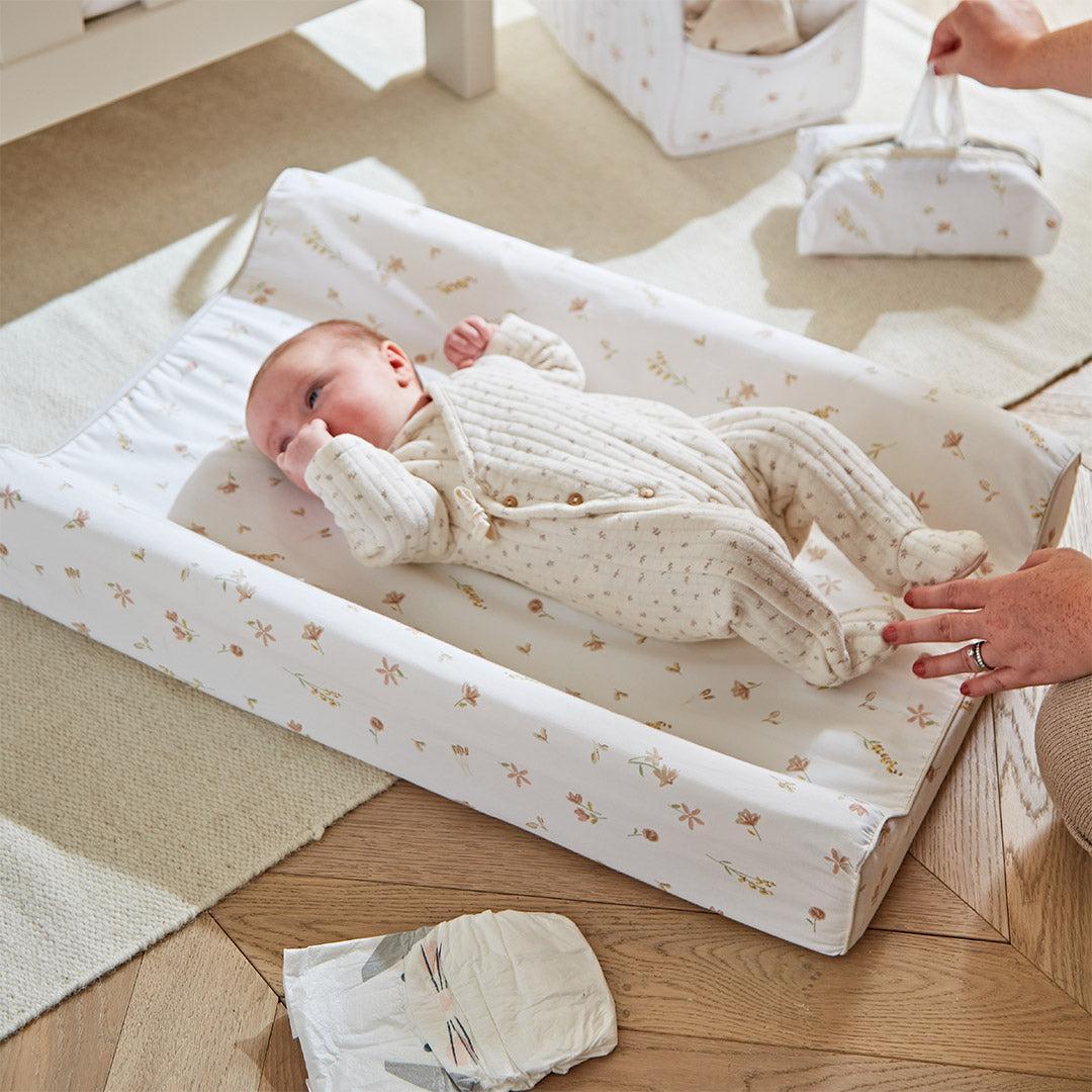 CuddleCo Wedge Changing Mat - Cashmere Meadow - Image 2