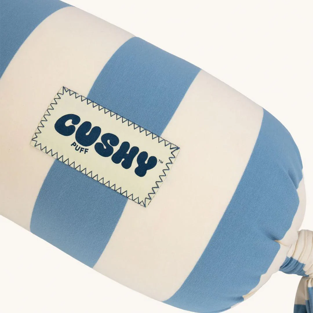Cushy Puff Pregnancy Pillow - Sky Blue - Image 5