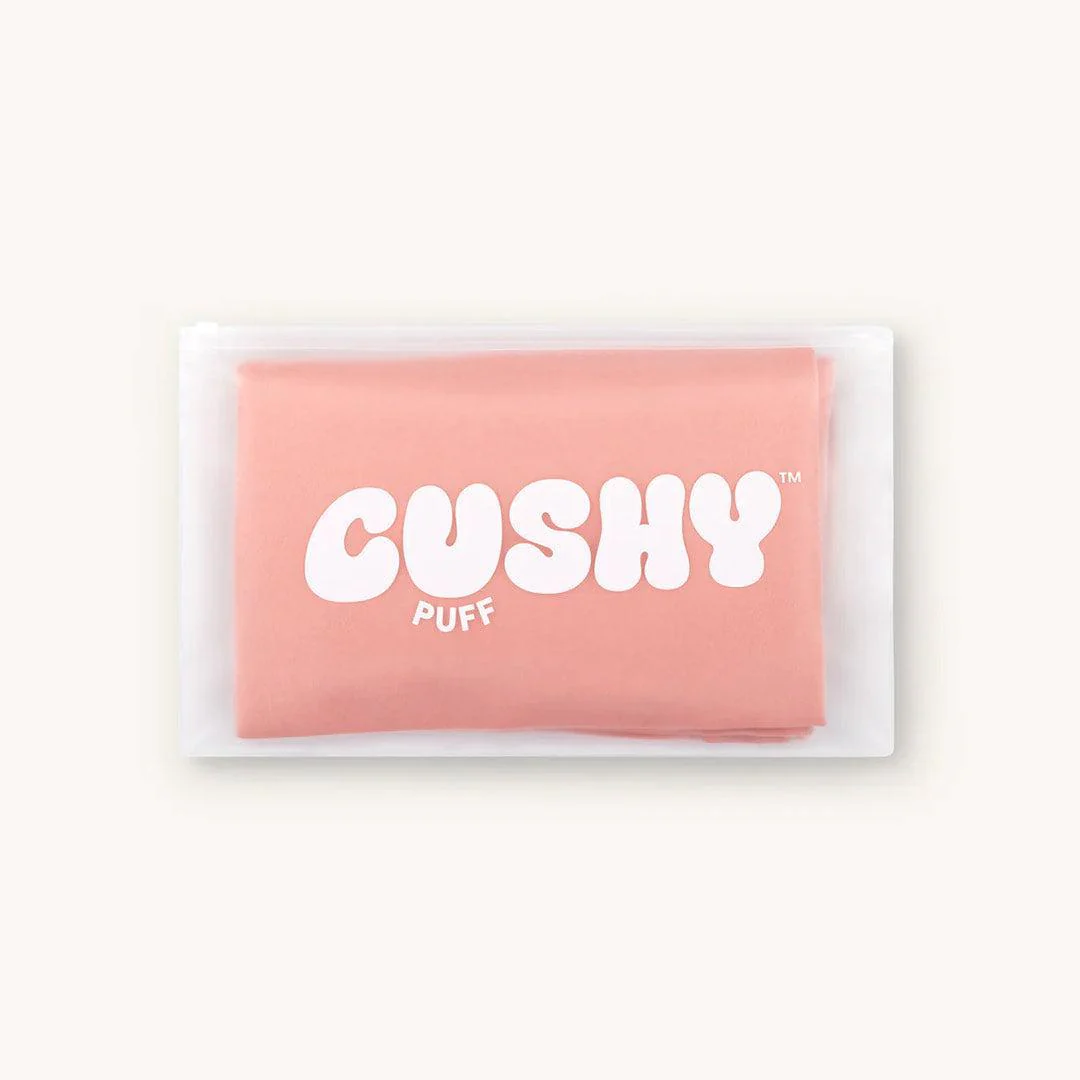 Cushy Puff Pregnancy Pillow Cover - Tickle Me Pink