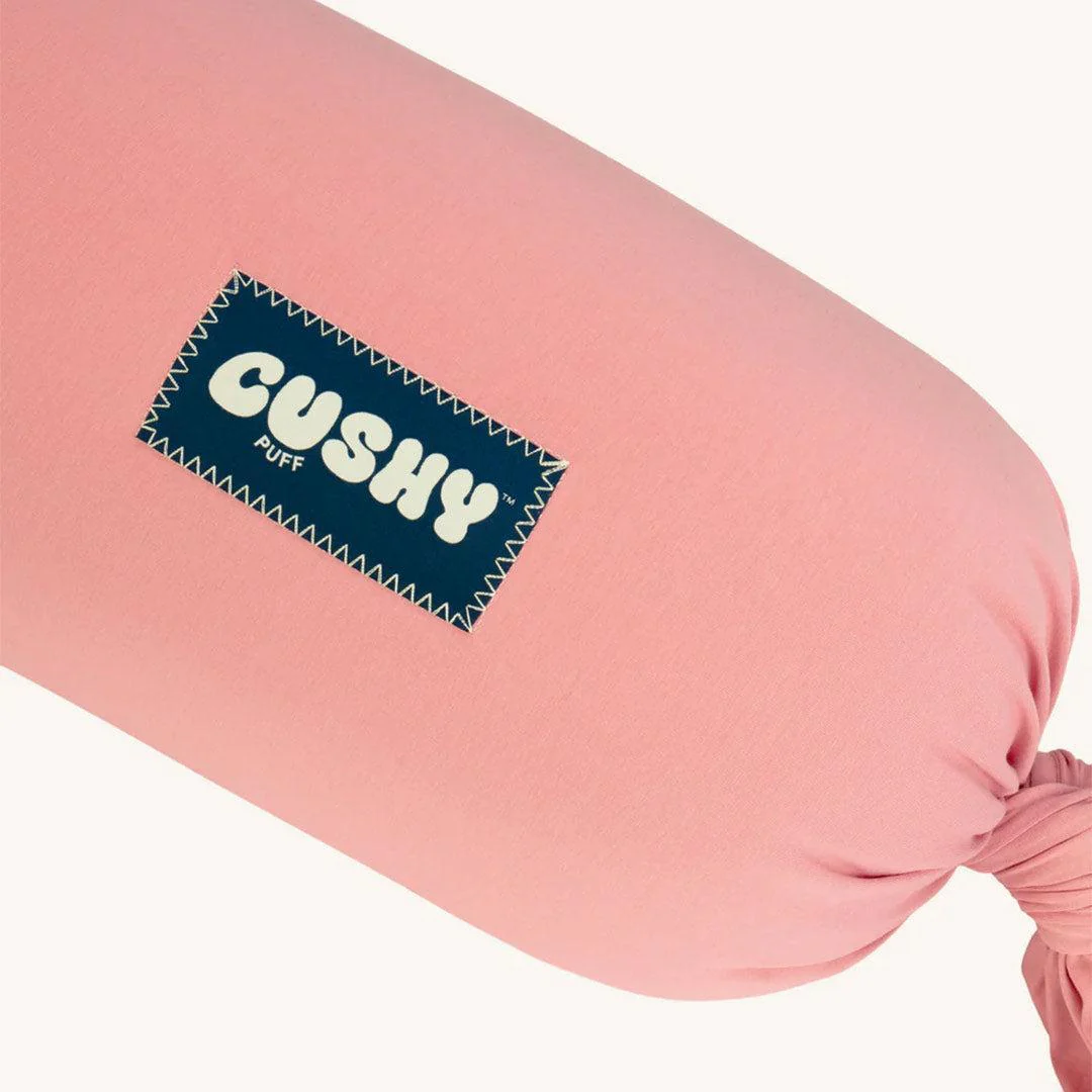 Cushy Puff Pregnancy Pillow Cover - Tickle Me Pink - Image 3