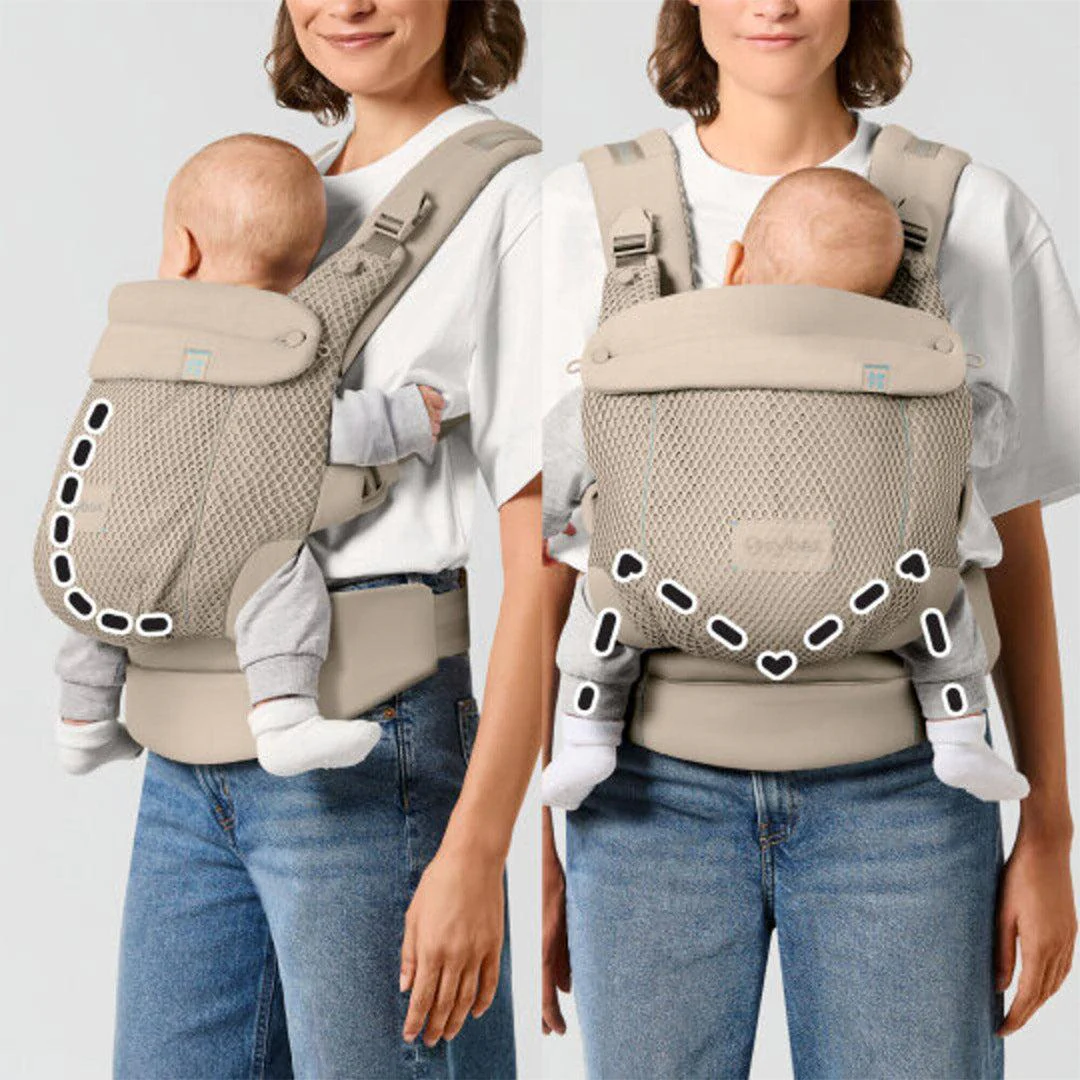 CYBEX Amya Baby Carrier - Almond Beige - Image 8