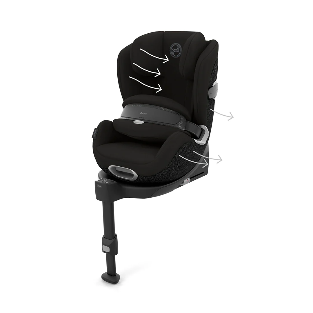 CYBEX Anoris T2 i-Size Car Seat - Sepia Black - Image 4