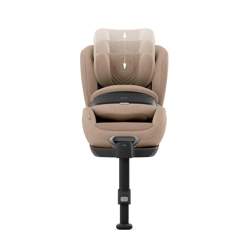 CYBEX Anoris T2 i-Size Plus Car Seat - Cozy Beige - Image 6