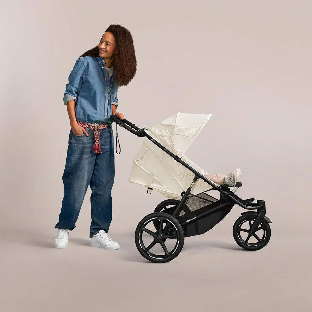 CYBEX Avi Spin Stroller - Moon Black - Image 7