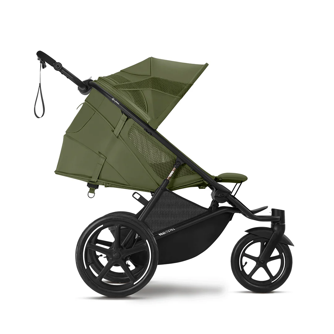 CYBEX Avi Spin Stroller - Moss Green - Image 5