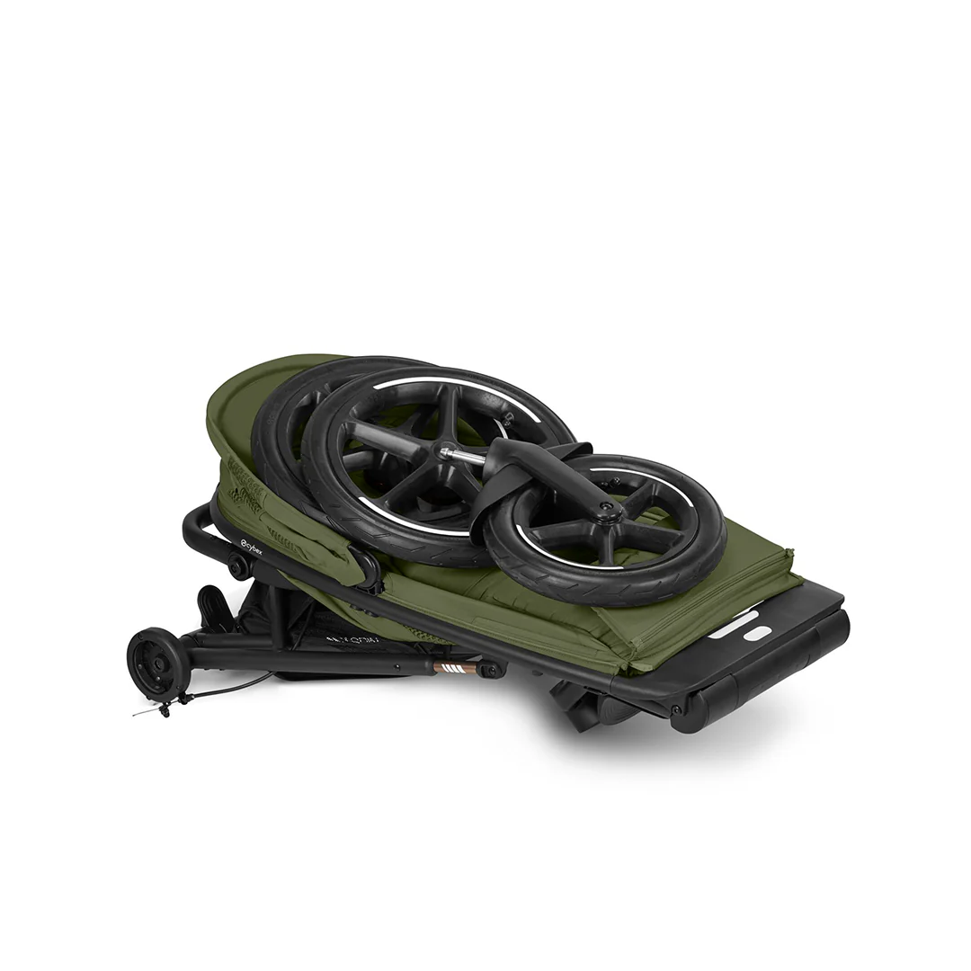 CYBEX Avi Spin Stroller - Moss Green - Image 8