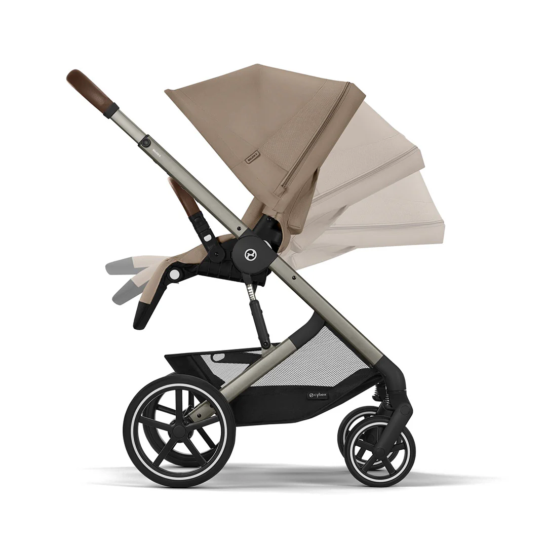 Cybex Balios S Lux Pushchair   - Almond Beige - Image 3