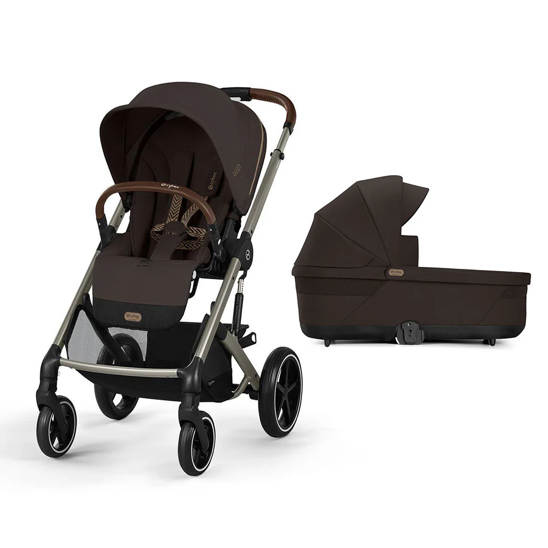 Cybex Balios S Lux Pushchair   - Chocolate Brown - Image 10
