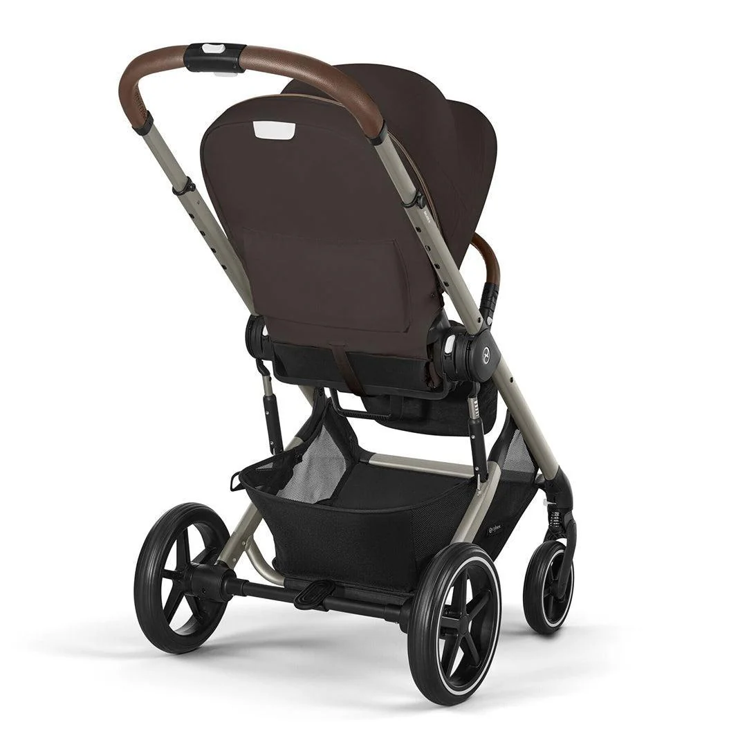 Cybex Balios S Lux Pushchair   - Chocolate Brown - Image 8