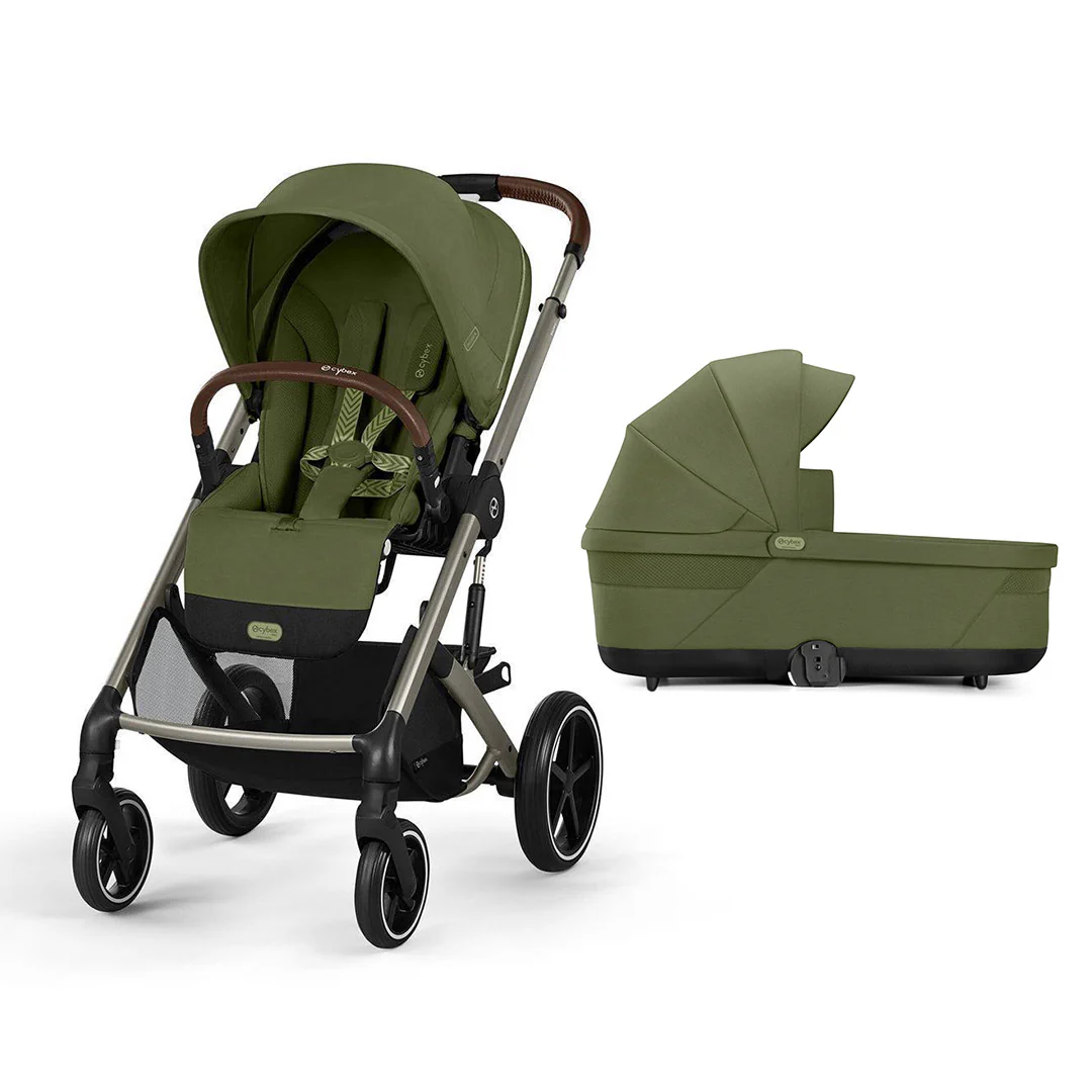 Cybex Balios S Lux Pushchair - Moss Green - Image 10