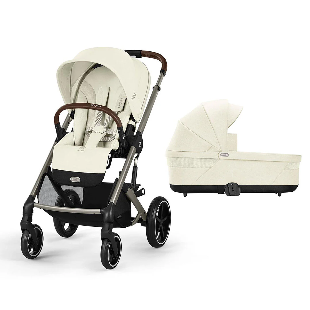 Cybex Balios S Lux Pushchair - Seashell Beige - Image 8