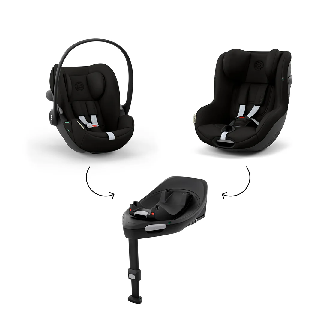 CYBEX Base G3 360° Rotating ISOFIX Car Seat Base - Black - Image 2