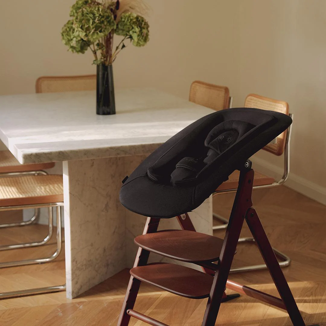 CYBEX Click & Fold 3 In 1 Highchair - Dark Natural - Image 4