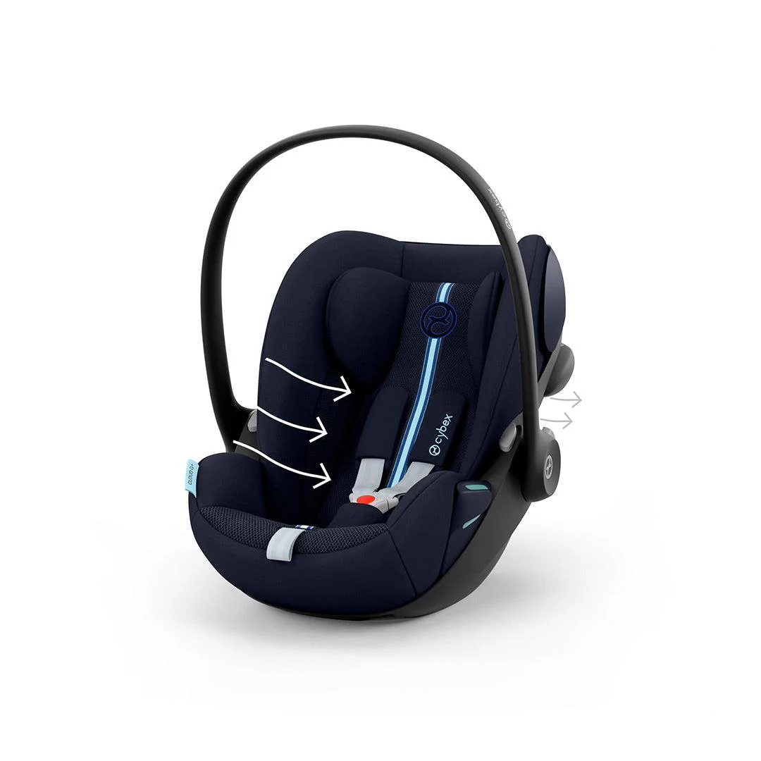 CYBEX Cloud G i-Size Plus Car Seat - Ocean Blue - Image 8