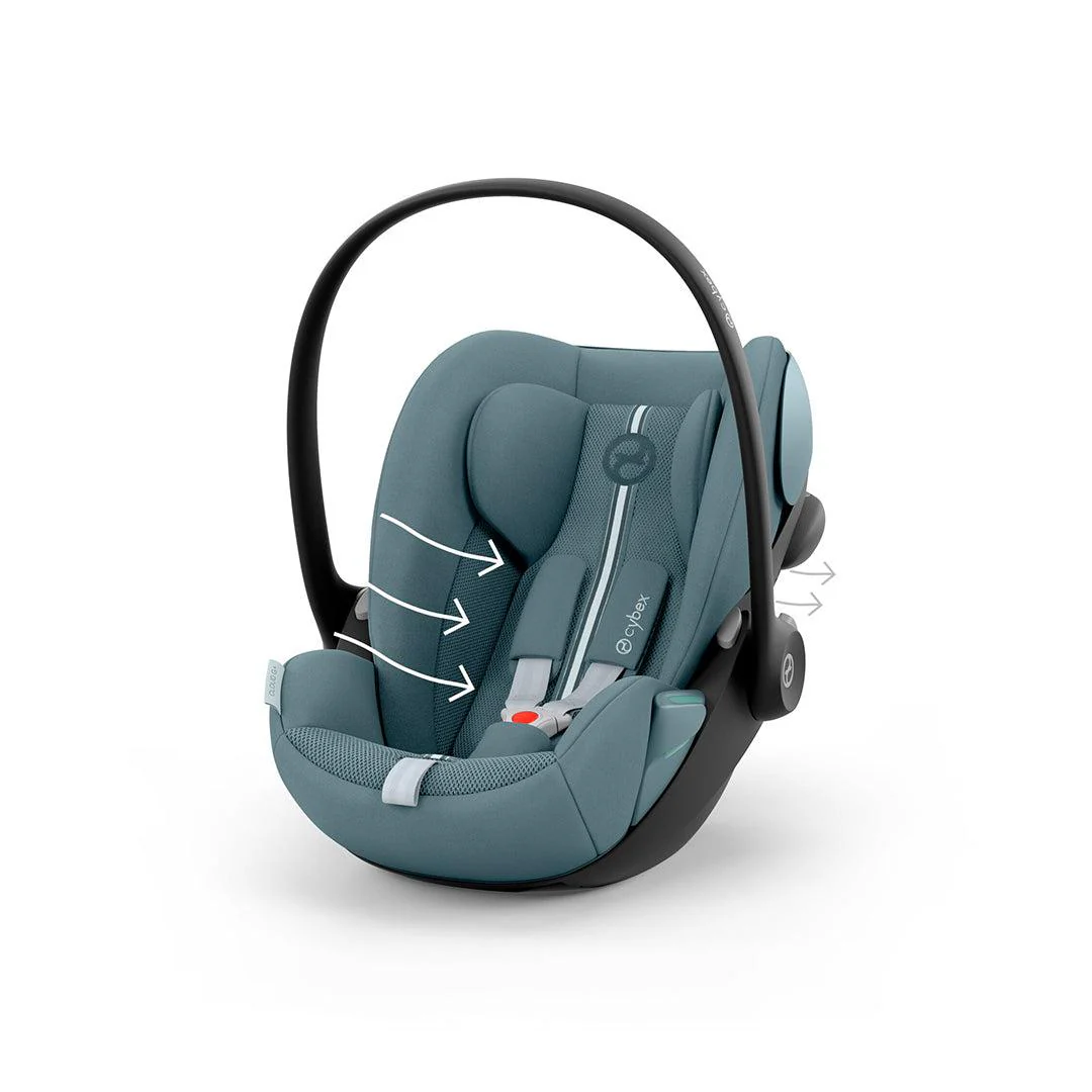 CYBEX Cloud G i-Size Plus Car Seat - Stormy Blue - Image 8