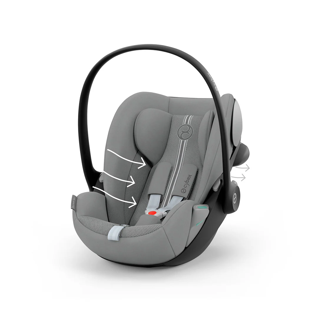 Cybex Cloud G3 Plus Car Seat - Stone Grey - Image 3
