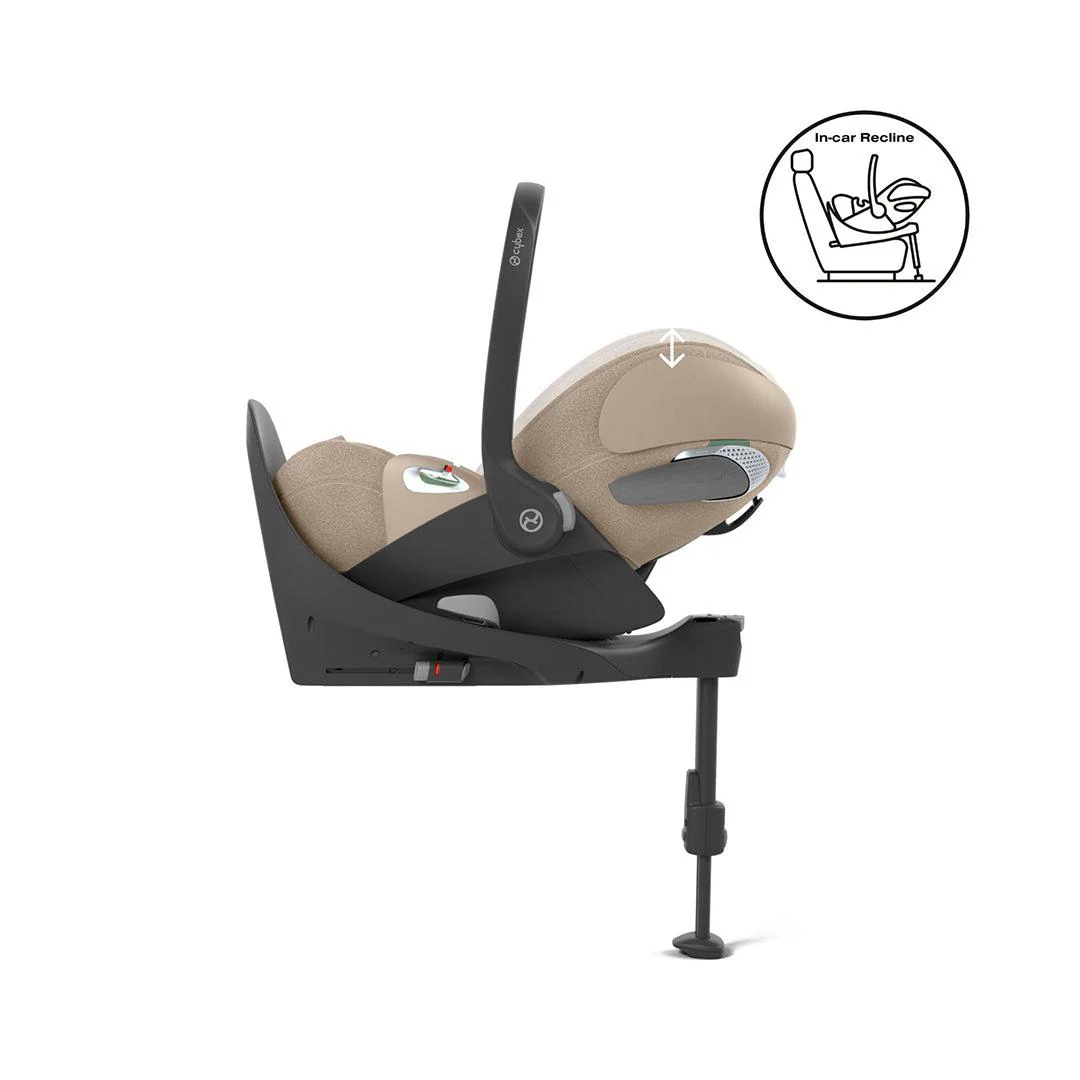 CYBEX Cloud T i-Size Plus Car Seat - Cozy Beige - Image 6