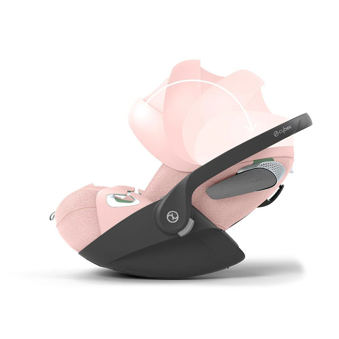 CYBEX Cloud T i-Size Plus Car Seat - Peach Pink - Image 4