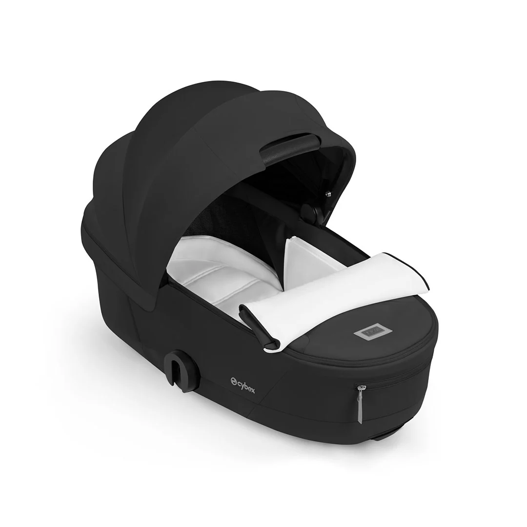 CYBEX Coya Comfort Compact Stroller & Carrycot - Sepia Black/Rose Gold - Image 3