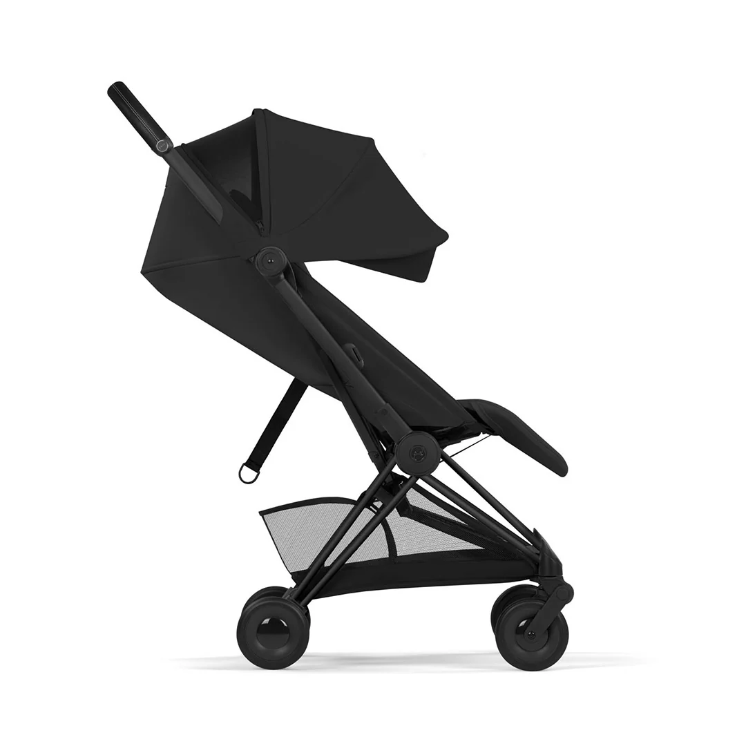 CYBEX Coya Comfort Compact Stroller - Sepia Black/Black - Image 3