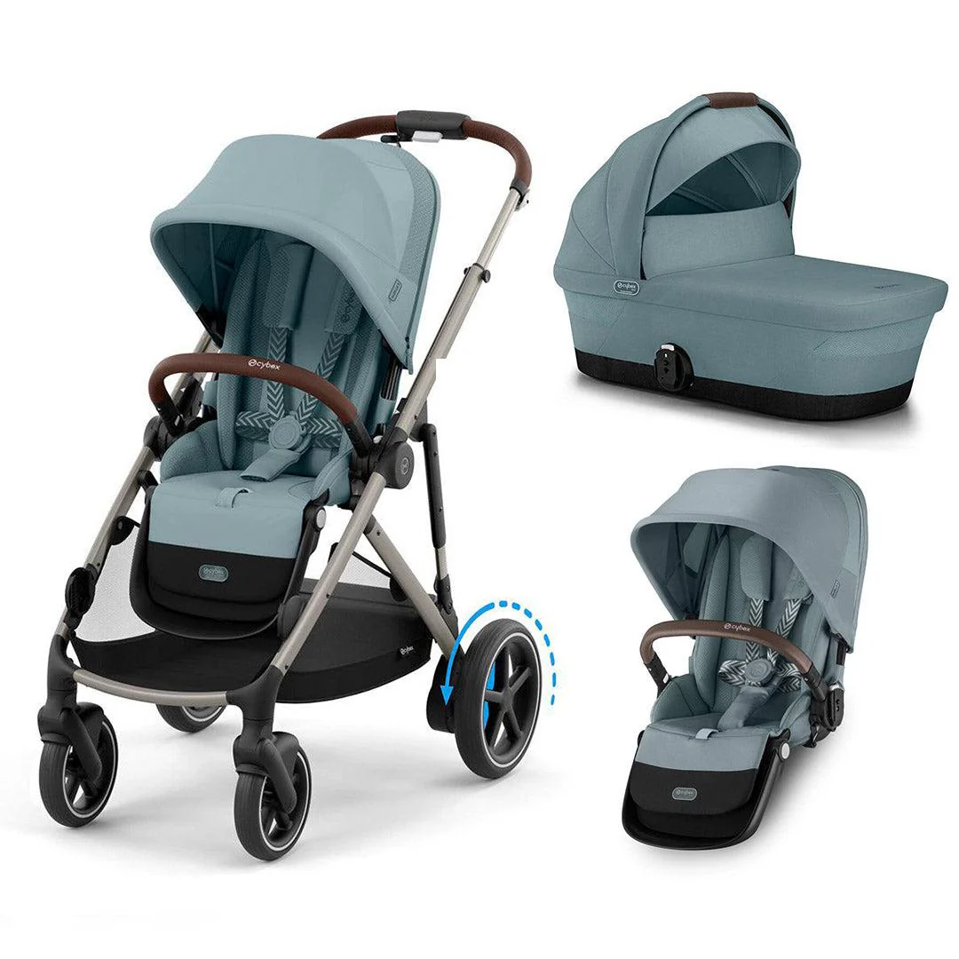 CYBEX e-Gazelle Double Pushchair - Image 4