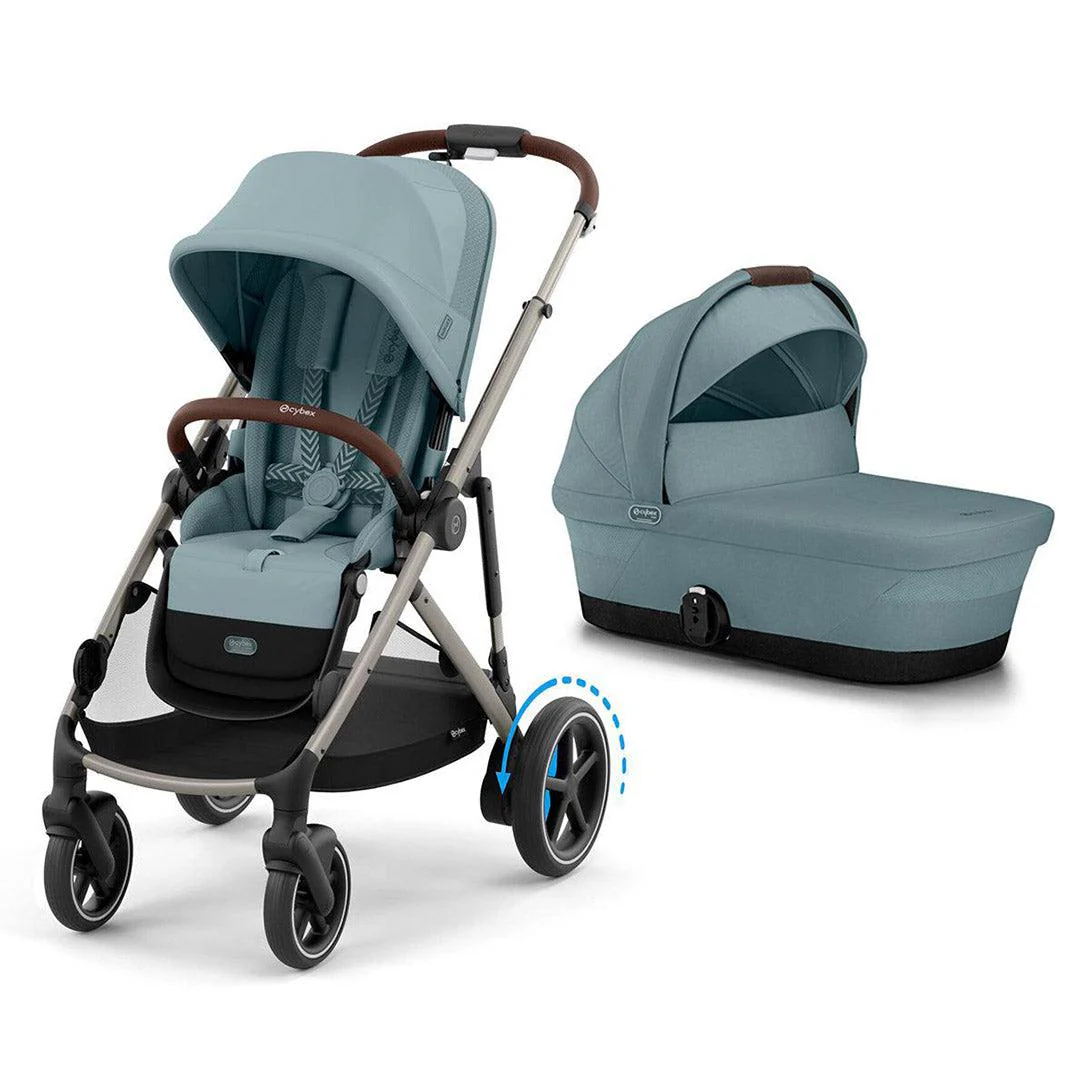 CYBEX e-Gazelle Double Pushchair - Image 5