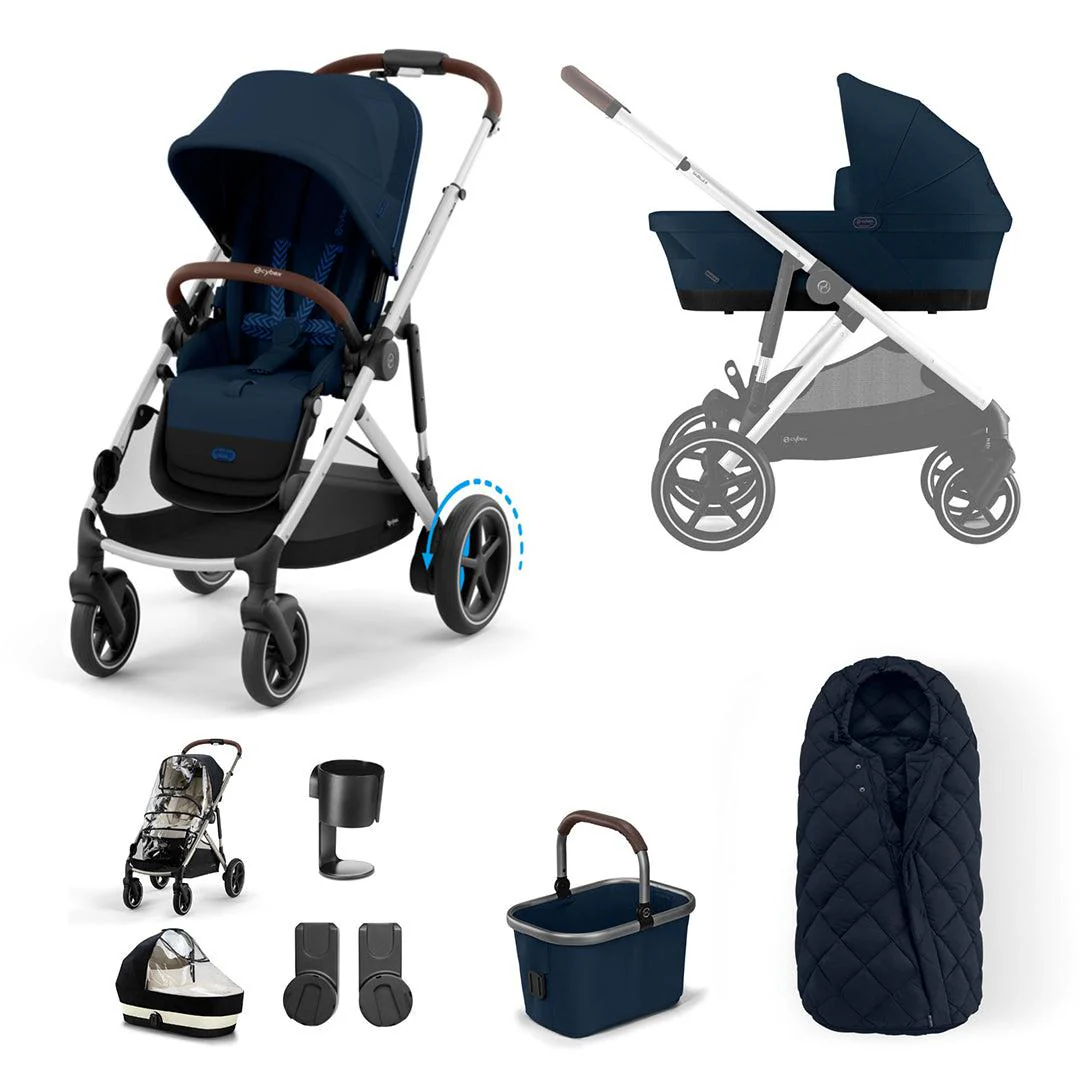 CYBEX e-Gazelle S Essential Pushchair Bundle - Image 11