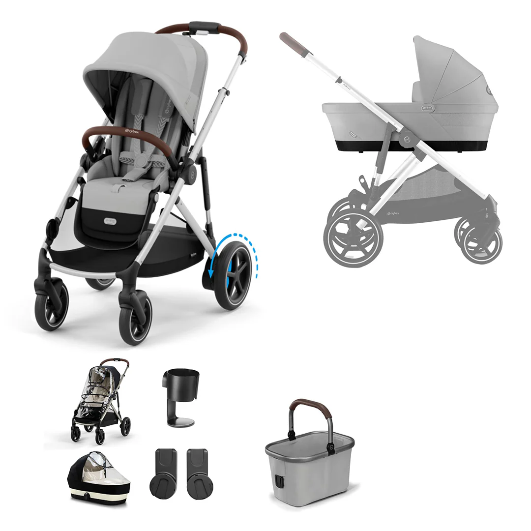 CYBEX e-Gazelle S Essential Pushchair Bundle - Image 14