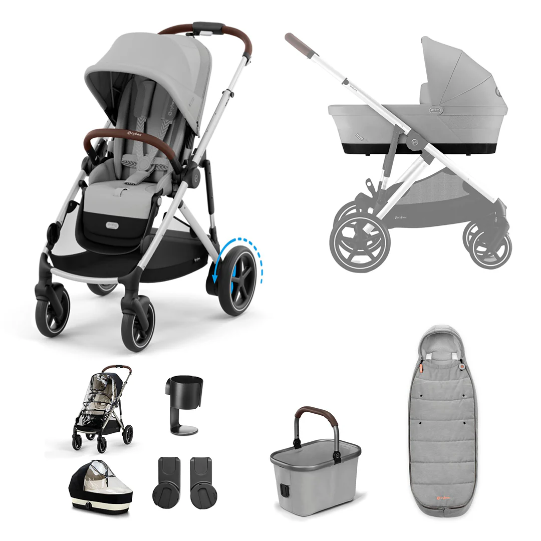 CYBEX e-Gazelle S Essential Pushchair Bundle - Image 15