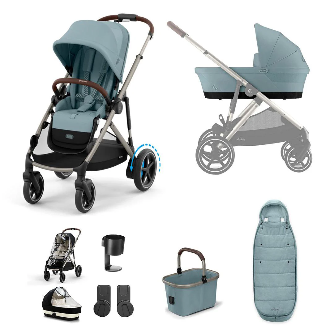 CYBEX e-Gazelle S Essential Pushchair Bundle - Image 18