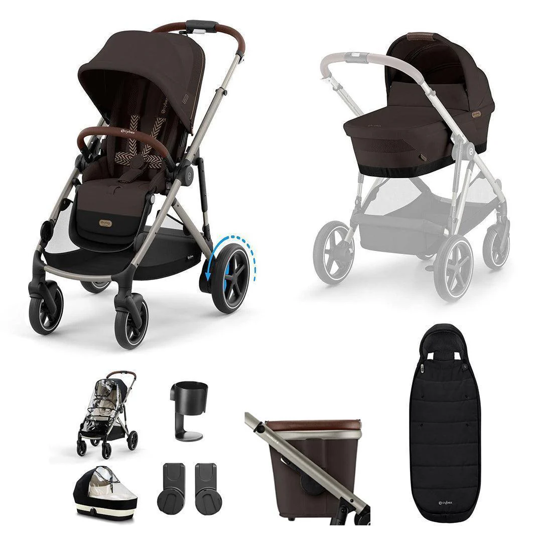 CYBEX e-Gazelle S Essential Pushchair Bundle - Image 3