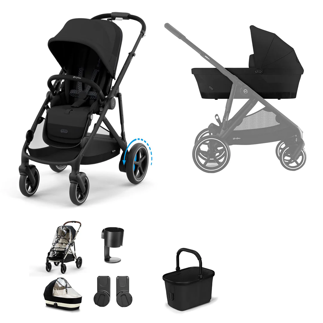 CYBEX e-Gazelle S Essential Pushchair Bundle - Image 4