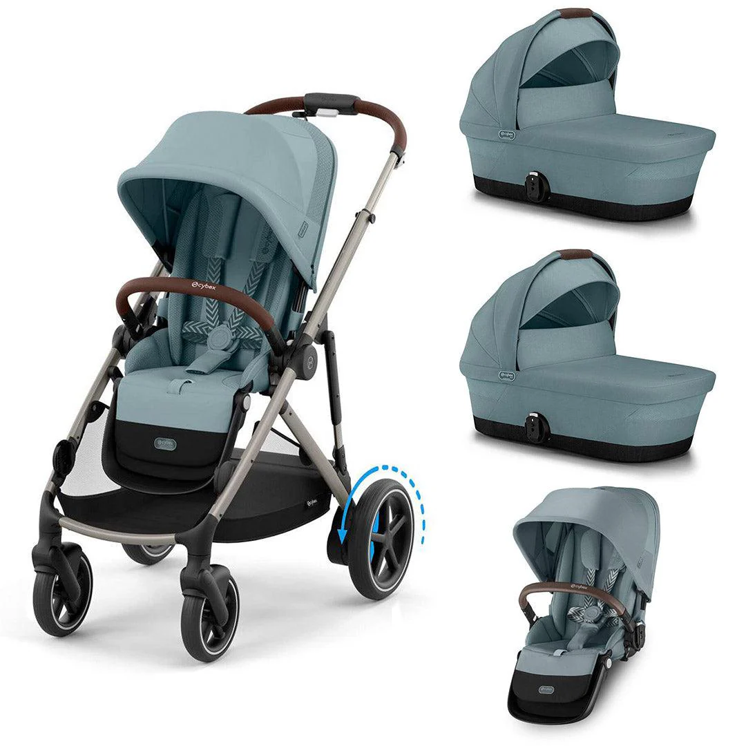 CYBEX e-Gazelle Twin Pushchair - Image 10