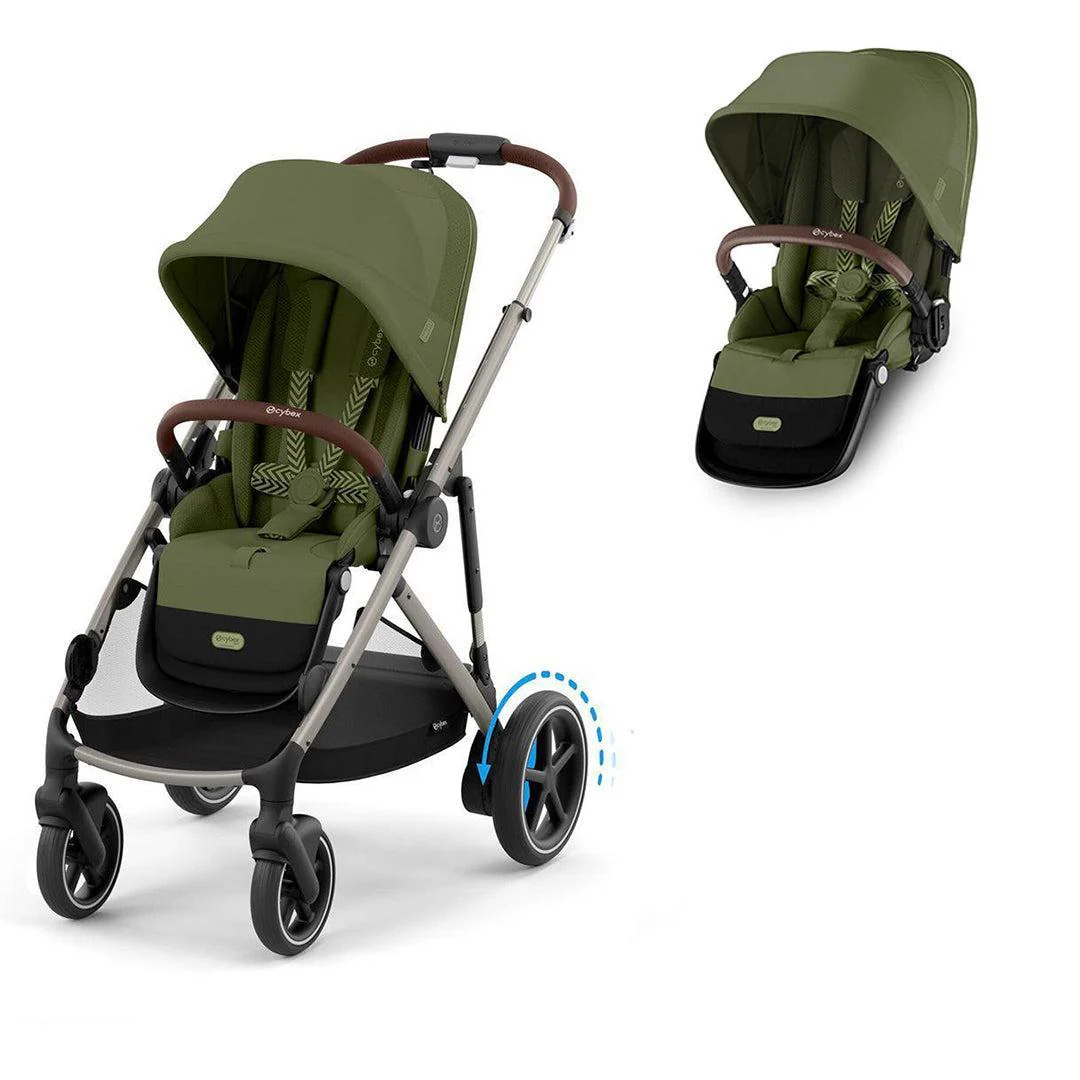 CYBEX e-Gazelle Double Pushchair - Image 17