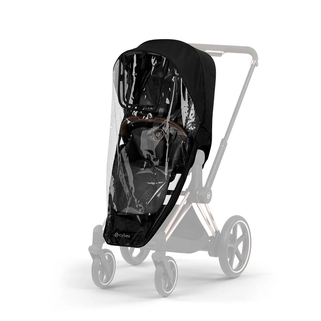 CYBEX e-Priam Comfort Pushchair & Foldable Carrycot - Sepia Black/Black - Image 13