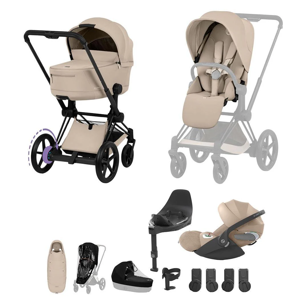 Cybex e-Priam Ultimate Accessory Bundle - Comfort Collection - Image 3