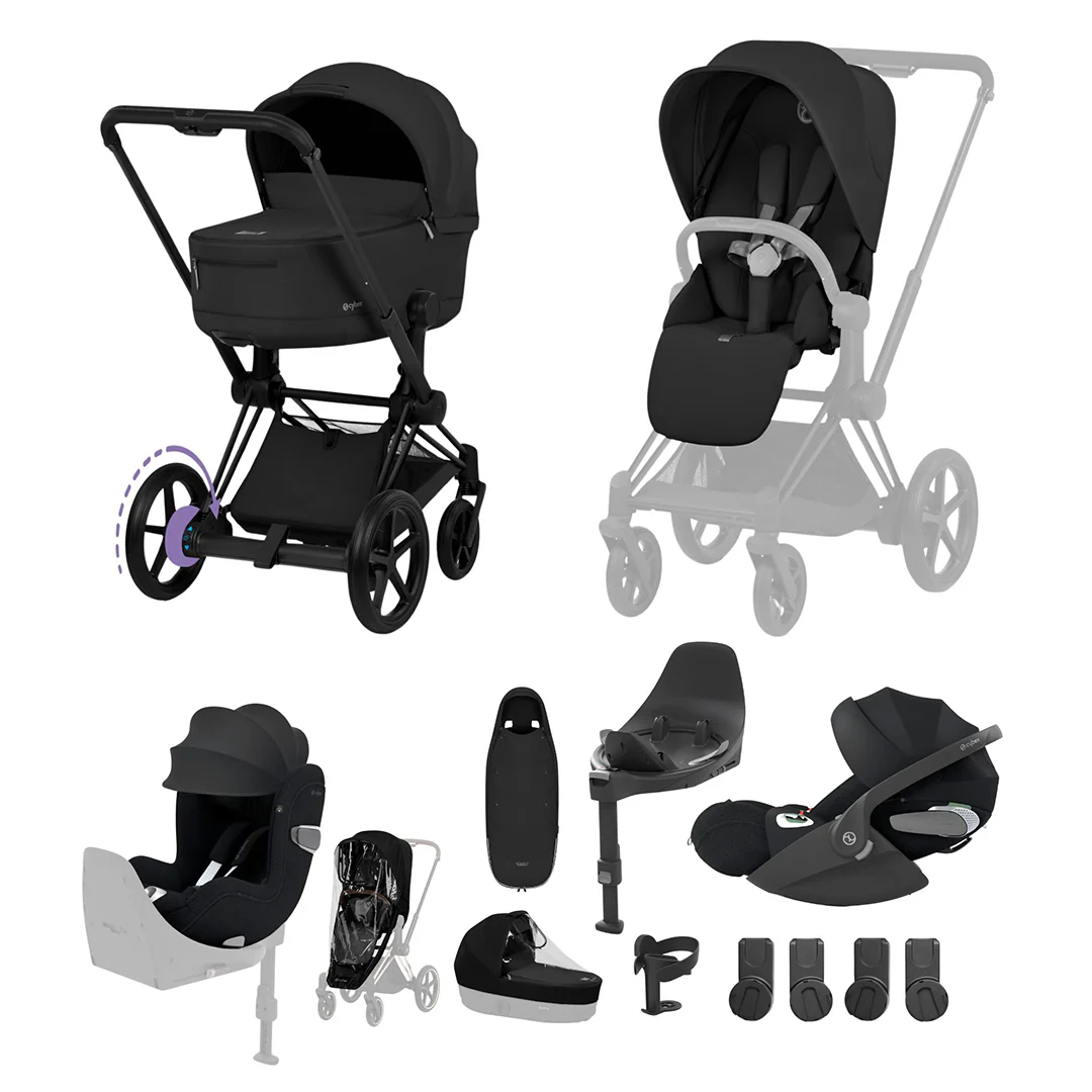 Cybex e-Priam Ultimate Birth & Beyond Bundle - Comfort Collection - Image 2