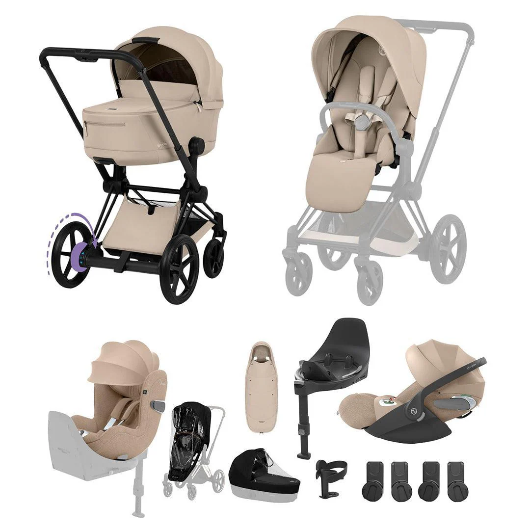 Cybex e-Priam Ultimate Birth & Beyond Bundle - Comfort Collection - Image 3