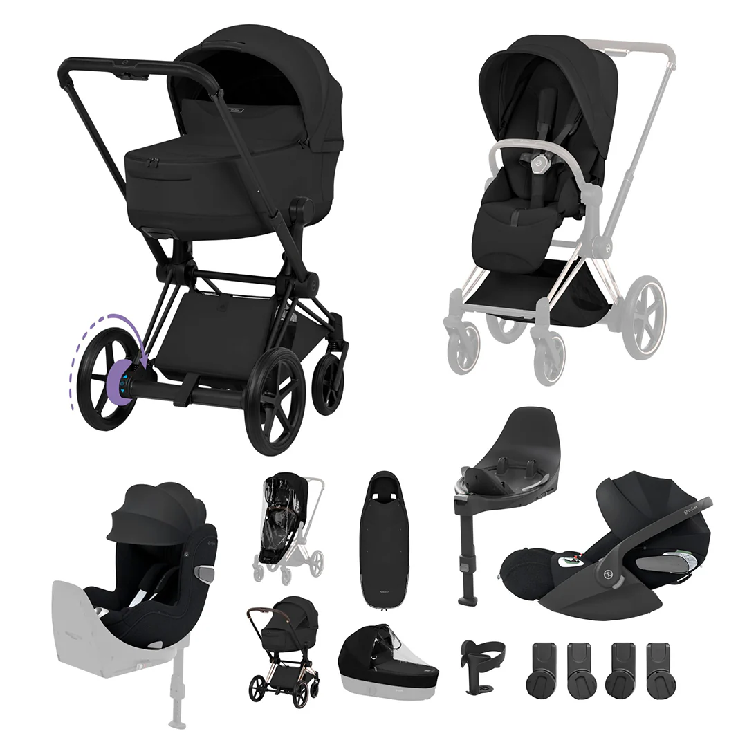 Cybex e-Priam Ultimate Birth & Beyond Bundle - Style Collection - Image 3