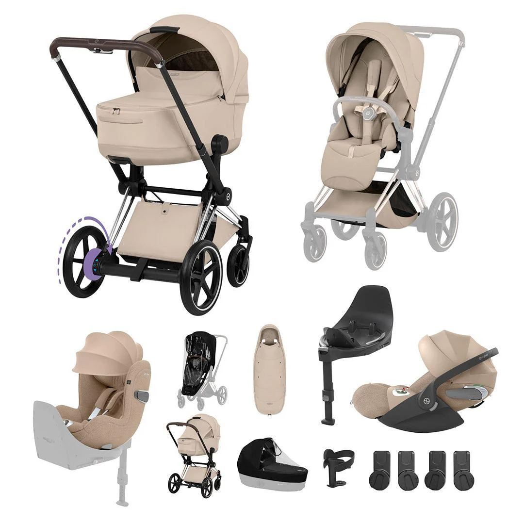 Cybex e-Priam Ultimate Birth & Beyond Bundle - Style Collection - Image 4