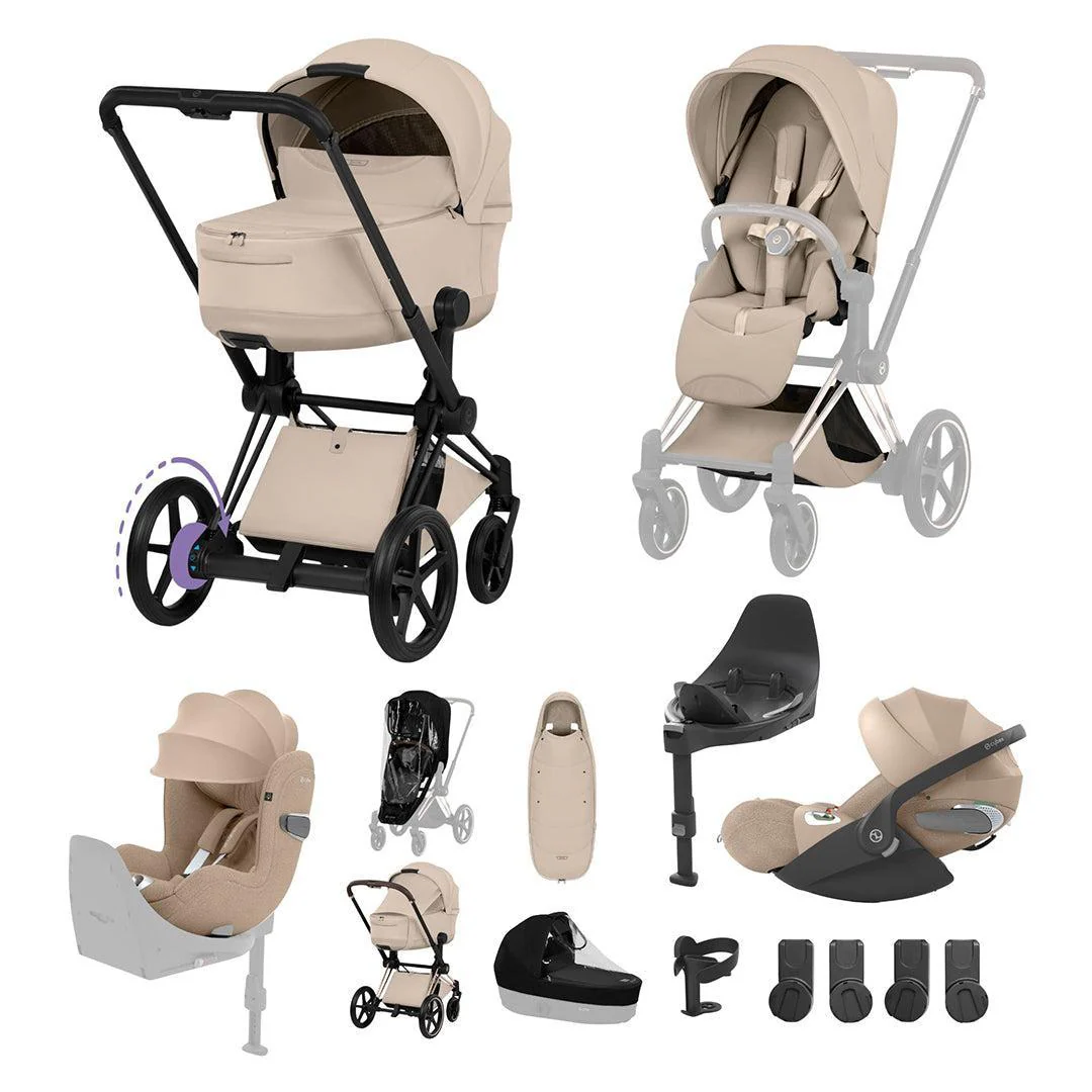Cybex e-Priam Ultimate Birth & Beyond Bundle - Style Collection - Image 5