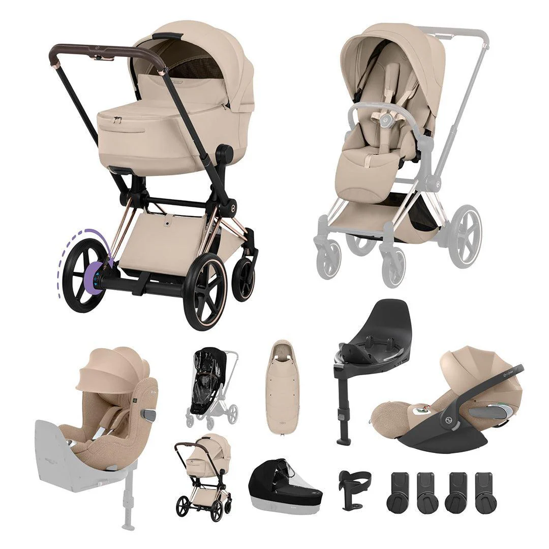 Cybex e-Priam Ultimate Birth & Beyond Bundle - Style Collection - Image 6