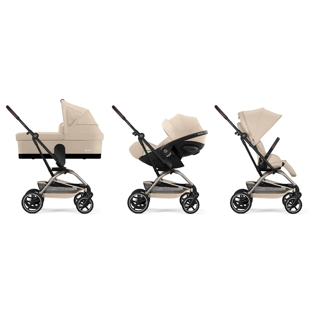 Cybex Eezy S Twist+ 2 Pushchair - 2026 - Almond Beige - Image 11